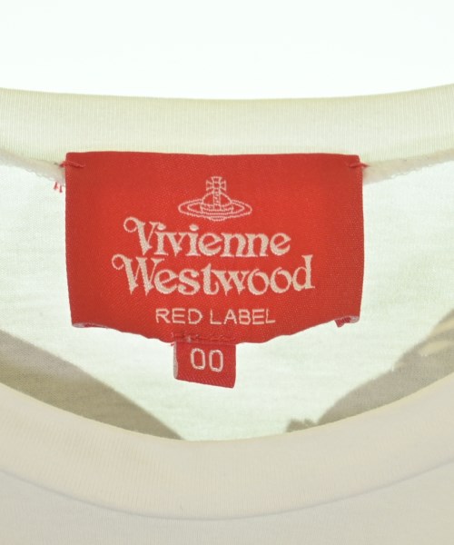 Vivienne Westwood RED LABEL（ヴィヴィアンウエストウッドレッドレーベル）Tシャツ・カットソー 白 サイズ:00(F) レディース/2200726751035
