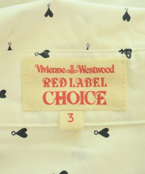 Vivienne Westwood RED LABEL（ヴィヴィアンウエストウッドレッドレーベル）カジュアルシャツ 白 サイズ:3(L位) レディース/2200727938077