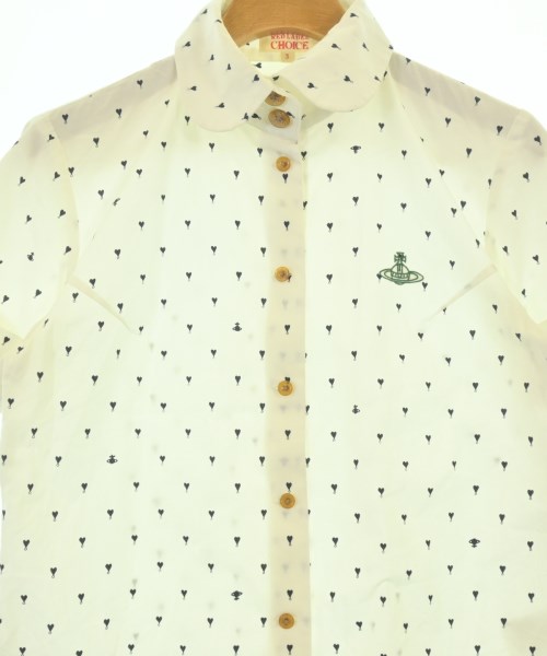 Vivienne Westwood RED LABEL（ヴィヴィアンウエストウッドレッドレーベル）カジュアルシャツ 白 サイズ:3(L位) レディース/2200727938077