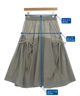 Vivienne Westwood RED LABEL（ヴィヴィアンウエストウッドレッドレーベル）ロング・マキシ丈スカート グレー サイズ:00(M位) レディース/2200728441095
