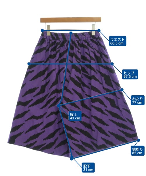 Vivienne Westwood RED LABEL（ヴィヴィアンウエストウッドレッドレーベル）ショートパンツ 紫 サイズ:00(M位) レディース/2200728441101