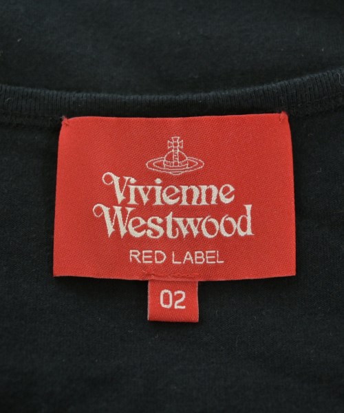 Vivienne Westwood RED LABEL（ヴィヴィアンウエストウッドレッドレーベル）Tシャツ・カットソー 黒 サイズ:2(M位) レディース/2200683245028