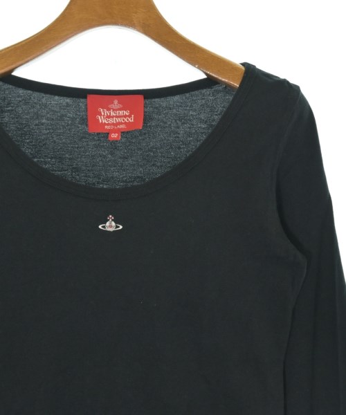 Vivienne Westwood RED LABEL（ヴィヴィアンウエストウッドレッドレーベル）Tシャツ・カットソー 黒 サイズ:2(M位) レディース/2200683245028
