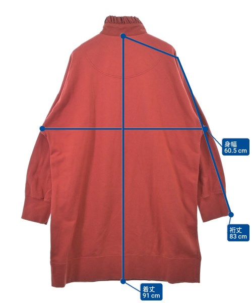 Vivienne Westwood RED LABEL（ヴィヴィアンウエストウッドレッドレーベル）ワンピース 赤 サイズ:00(XS位) レディース/2200677859033
