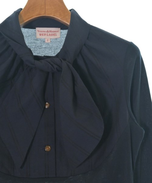 Vivienne Westwood RED LABEL（ヴィヴィアンウエストウッドレッドレーベル）ブラウス 紺 サイズ:2(M位) レディース/2200684192031