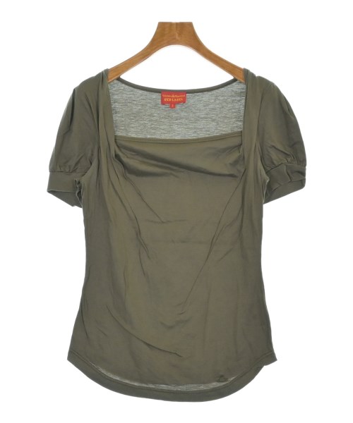 Vivienne Westwood RED LABEL(ヴィヴィアンウエストウッドレッドレーベル)Tシャツ・カットソー カーキ サイズ:3(L位)/2200684327020