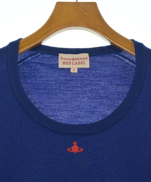 Vivienne Westwood RED LABEL（ヴィヴィアンウエストウッドレッドレーベル）ニット・セーター 青 サイズ:2(M位) レディース/2200684768014