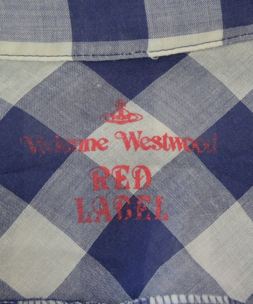 Vivienne Westwood RED LABEL（ヴィヴィアンウエストウッドレッドレーベル）カジュアルシャツ 紺 サイズ:3(L位) レディース/2200685241035