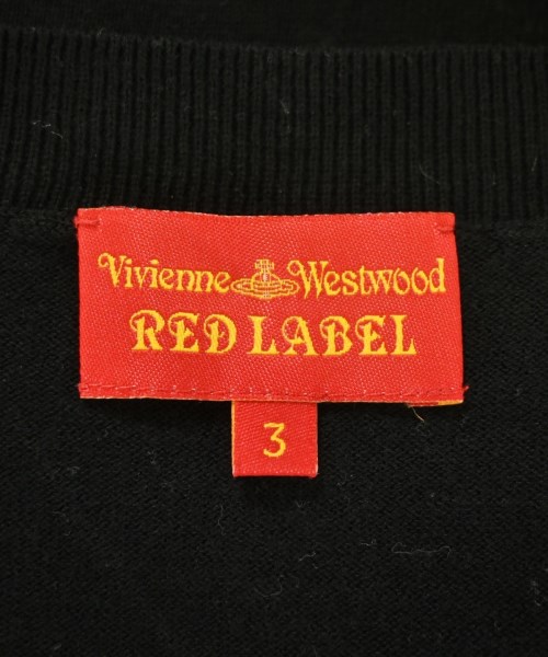 Vivienne Westwood RED LABEL（ヴィヴィアンウエストウッドレッドレーベル）カーディガン 黒 サイズ:3(L位) レディース/2200685241073