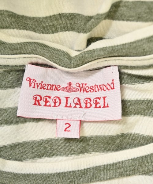 Vivienne Westwood RED LABEL（ヴィヴィアンウエストウッドレッドレーベル）Tシャツ・カットソー カーキ サイズ:2(M位) レディース/2200685259108