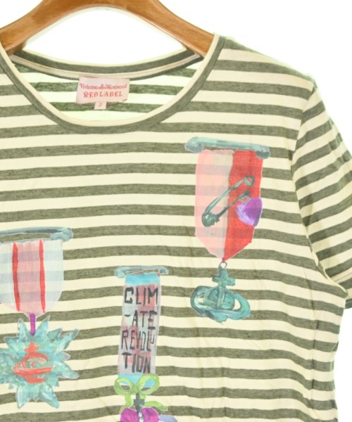 Vivienne Westwood RED LABEL（ヴィヴィアンウエストウッドレッドレーベル）Tシャツ・カットソー カーキ サイズ:2(M位) レディース/2200685259108