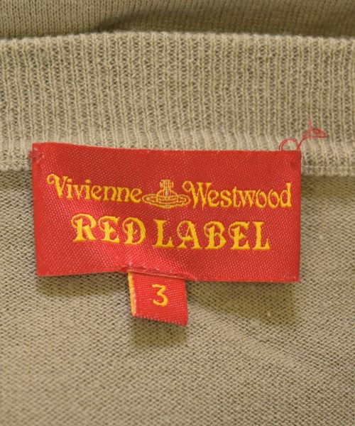 Vivienne Westwood RED LABEL（ヴィヴィアンウエストウッドレッドレーベル）カーディガン ベージュ サイズ:3(L位) レディース/2200686657033