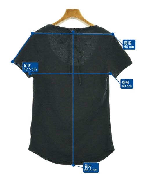 Vivienne Westwood RED LABEL（ヴィヴィアンウエストウッドレッドレーベル）Tシャツ・カットソー 黒 サイズ:3(L位) レディース/2200686657057