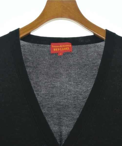 Vivienne Westwood RED LABEL（ヴィヴィアンウエストウッドレッドレーベル）カーディガン 黒 サイズ:3(L位) レディース/2200687334025