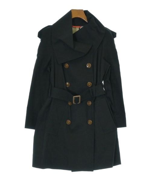 Vivienne Westwood RED LABEL(ヴィヴィアンウエストウッドレッドレーベル)トレンチコート 黒 サイズ:2(M位)/2200682079013
