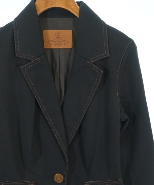Vivienne Westwood RED LABEL（ヴィヴィアンウエストウッドレッドレーベル）カジュアルジャケット 黒 サイズ:2(M位) レディース/2200685763018