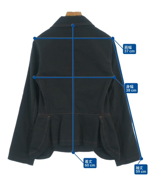 Vivienne Westwood RED LABEL（ヴィヴィアンウエストウッドレッドレーベル）カジュアルジャケット 黒 サイズ:2(M位) レディース/2200685763018