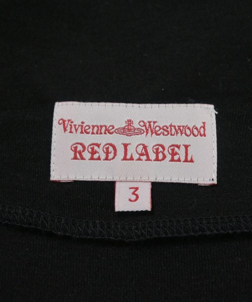 Vivienne Westwood RED LABEL（ヴィヴィアンウエストウッドレッドレーベル）Tシャツ・カットソー 黒 サイズ:3(L位) レディース/2200687646029