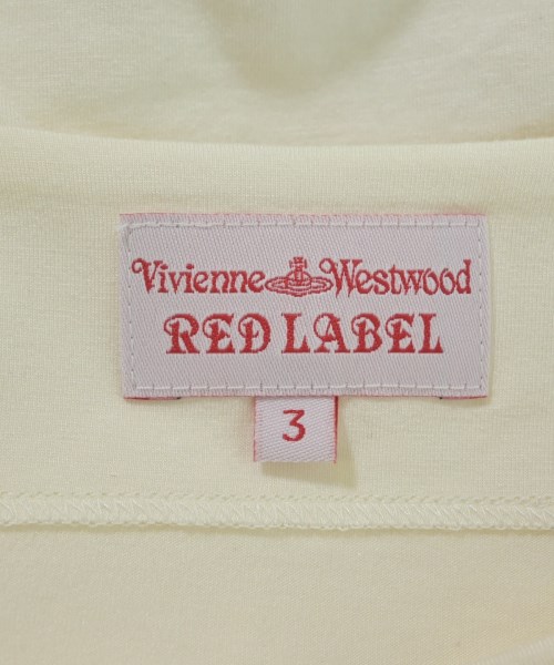 Vivienne Westwood RED LABEL（ヴィヴィアンウエストウッドレッドレーベル）Tシャツ・カットソー 白 サイズ:3(L位) レディース/2200687646036