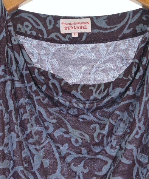 Vivienne Westwood RED LABEL（ヴィヴィアンウエストウッドレッドレーベル）Tシャツ・カットソー 紫 サイズ:2(M位) レディース/2200687646043
