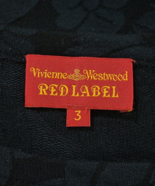 Vivienne Westwood RED LABEL（ヴィヴィアンウエストウッドレッドレーベル）Tシャツ・カットソー 黒 サイズ:3(L位) レディース/2200687646050
