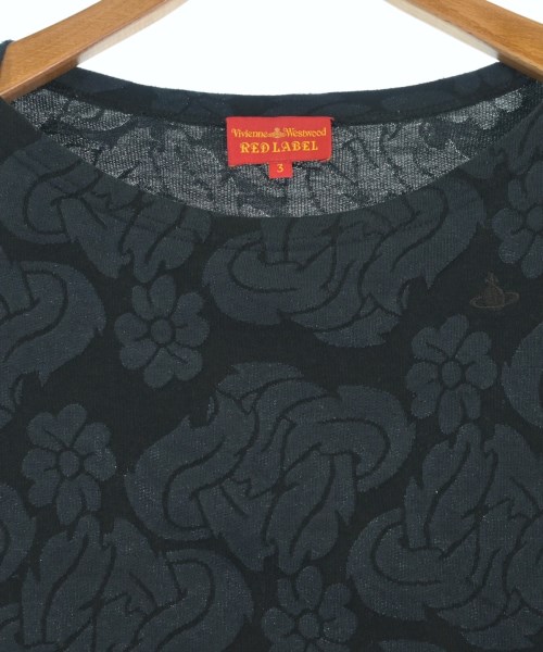 Vivienne Westwood RED LABEL（ヴィヴィアンウエストウッドレッドレーベル）Tシャツ・カットソー 黒 サイズ:3(L位) レディース/2200687646050