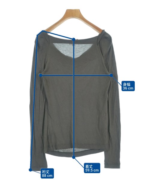 Vivienne Westwood RED LABEL（ヴィヴィアンウエストウッドレッドレーベル）Tシャツ・カットソー カーキ サイズ:3(L位) レディース/2200687646067