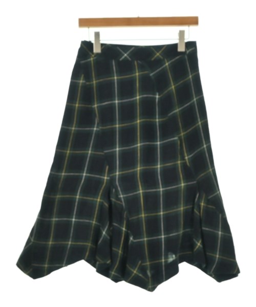 Vivienne Westwood RED LABEL(ヴィヴィアンウエストウッドレッドレーベル)ひざ丈スカート 緑 サイズ:3(L位)/2200687646081