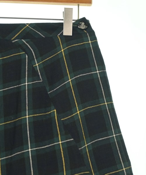 Vivienne Westwood RED LABEL（ヴィヴィアンウエストウッドレッドレーベル）ひざ丈スカート 緑 サイズ:3(L位) レディース/2200687646081
