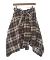 Vivienne Westwood RED LABEL（ヴィヴィアンウエストウッドレッドレーベル）ひざ丈スカート 赤 サイズ:2(M位) レディース/2200688282073