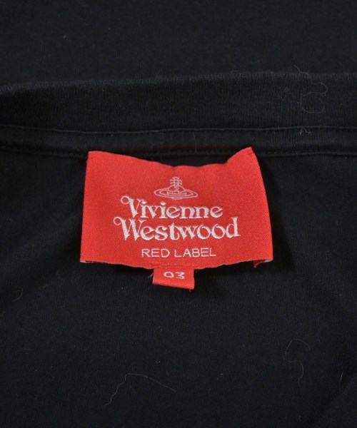Vivienne Westwood RED LABEL（ヴィヴィアンウエストウッドレッドレーベル）Tシャツ・カットソー 黒 サイズ:03(L位) レディース/2200691167022
