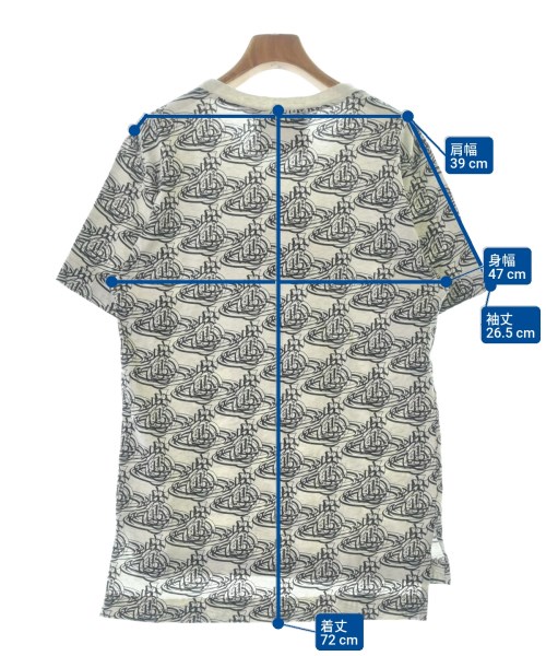 Vivienne Westwood RED LABEL（ヴィヴィアンウエストウッドレッドレーベル）Tシャツ・カットソー グレー サイズ:00(F) レディース/2200692286128