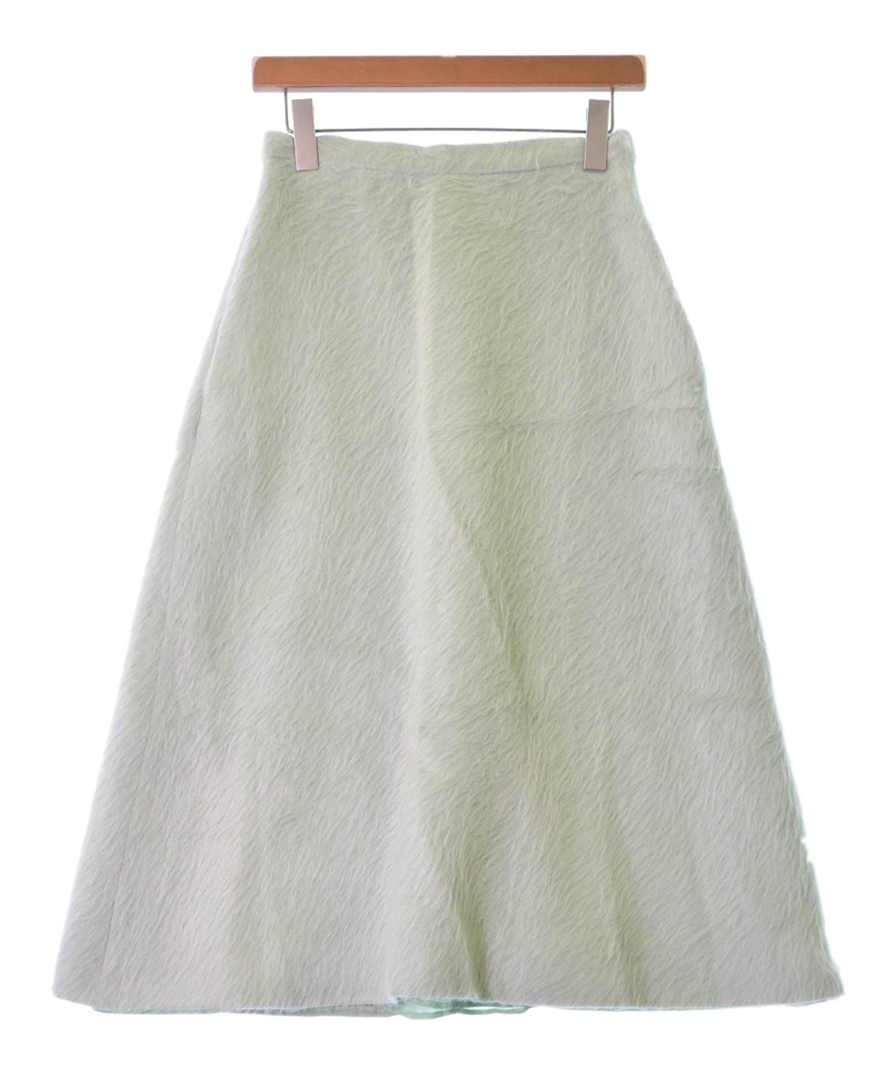 ROCHAS（ロシャス）ロング・マキシ丈スカート 緑 サイズ:40(M位