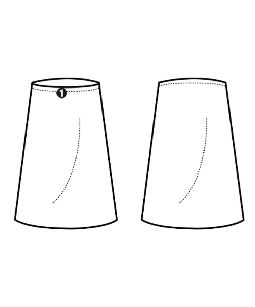 ROCHAS（ロシャス）ロング・マキシ丈スカート 白 サイズ:38(S位) レディース/2200611648181