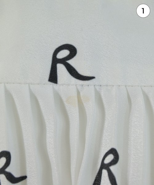 ROCHAS（ロシャス）ロング・マキシ丈スカート 白 サイズ:38(S位) レディース/2200611648181