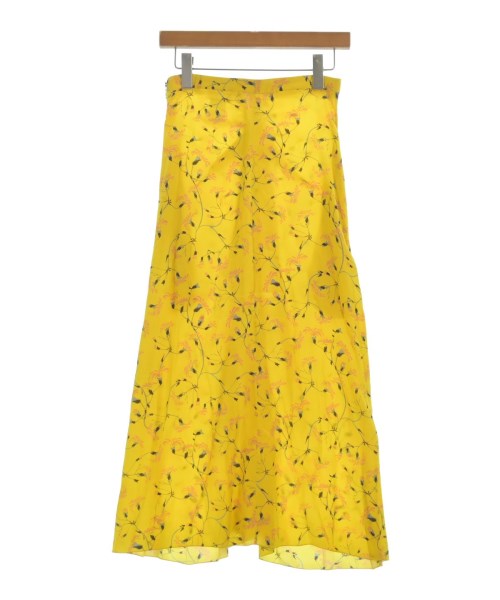 ROCHAS（ロシャス）ロング・マキシ丈スカート 黄 サイズ:40(M位) レディース/2200616478073