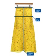 ROCHAS（ロシャス）ロング・マキシ丈スカート 黄 サイズ:40(M位) レディース/2200616478073