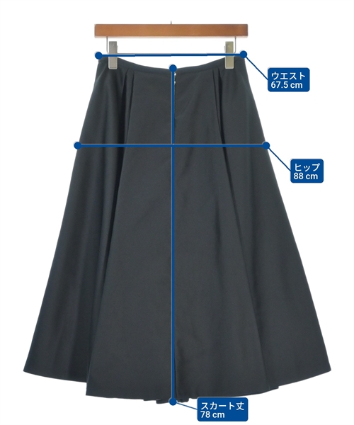 ROCHAS（ロシャス）ロング・マキシ丈スカート 紺 サイズ:42(M位) レディース/2200613373012