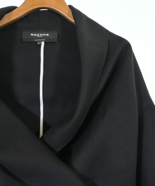ROCHAS（ロシャス）ジャケット 黒 サイズ:38(S位) レディース/2200615499093
