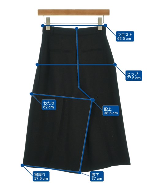 ROCHAS（ロシャス）ショートパンツ 黒 サイズ:36(XS位) レディース/2200677113043