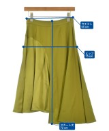 ROCHAS（ロシャス）ロング・マキシ丈スカート 緑 サイズ:38(S位) レディース/2200677113050