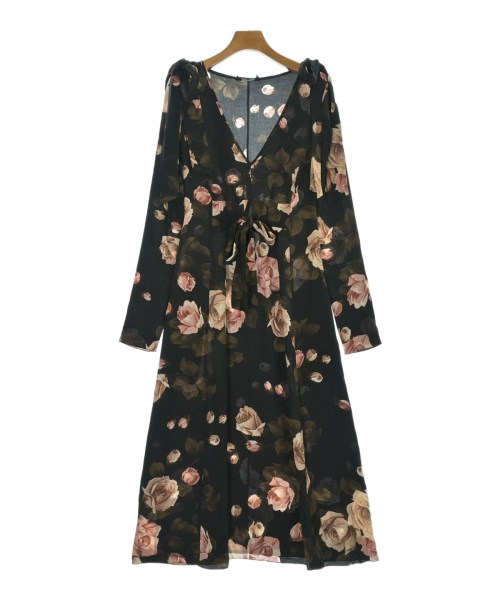 ROCHAS(ロシャス)ワンピース 黒 サイズ:38(S位)/2200693991090