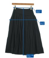 ROCHAS（ロシャス）ロング・マキシ丈スカート 黒 サイズ:38(S位) レディース/2200694608027