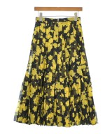 ROCHAS（ロシャス）ロング・マキシ丈スカート 黄 サイズ:40(M位) レディース/2200695767259