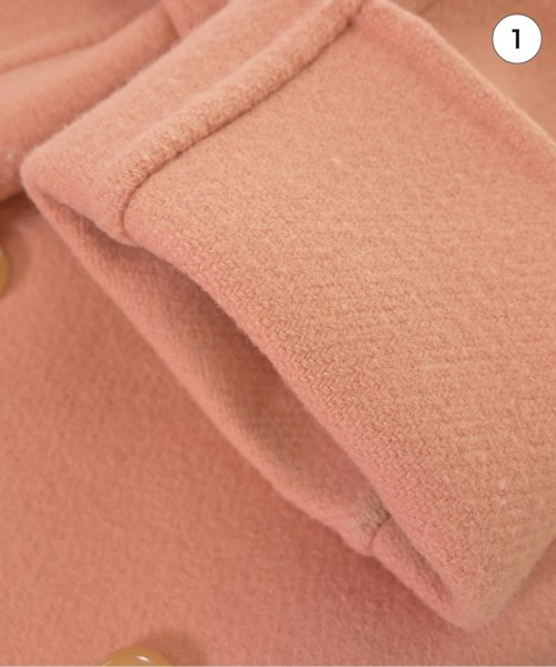 ROCHAS（ロシャス）ピーコート ピンク サイズ:42(M位) レディース/2200657611019