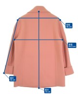 ROCHAS（ロシャス）ピーコート ピンク サイズ:42(M位) レディース/2200657611019