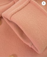 ROCHAS（ロシャス）ピーコート ピンク サイズ:42(M位) レディース/2200657611019