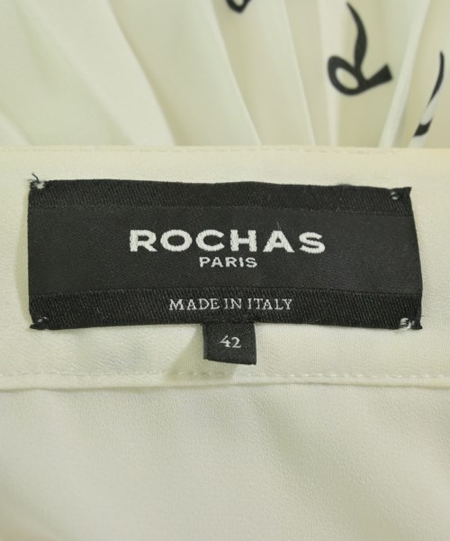 ROCHAS（ロシャス）ロング・マキシ丈スカート 白 サイズ:42(M位) レディース/2200719301063