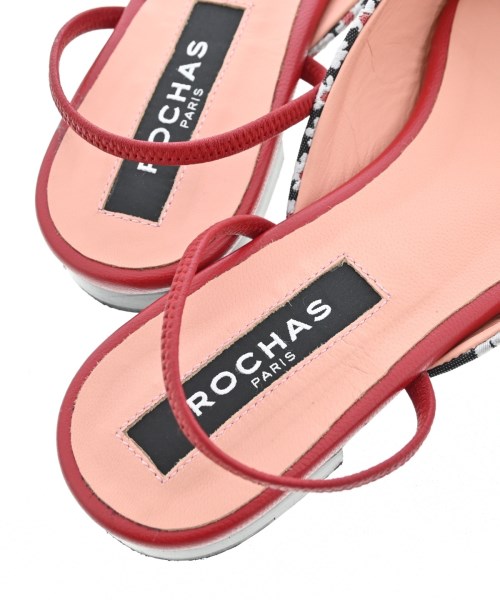 ROCHAS（ロシャス）サンダル 黒 サイズ:EU36 1/2(23cm位) レディース/2200719005367