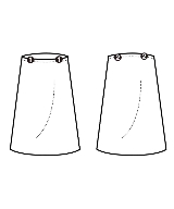 ROCHAS（ロシャス）ロング・マキシ丈スカート 黒 サイズ:38(M位) レディース/2200647864098